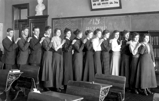 1915 Seniors Walter Grau Herbert Blair George Weidner